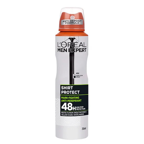 اسپری ضدتعریق لورال L’oreal مدل شیرت پروتکت Shirt Protect